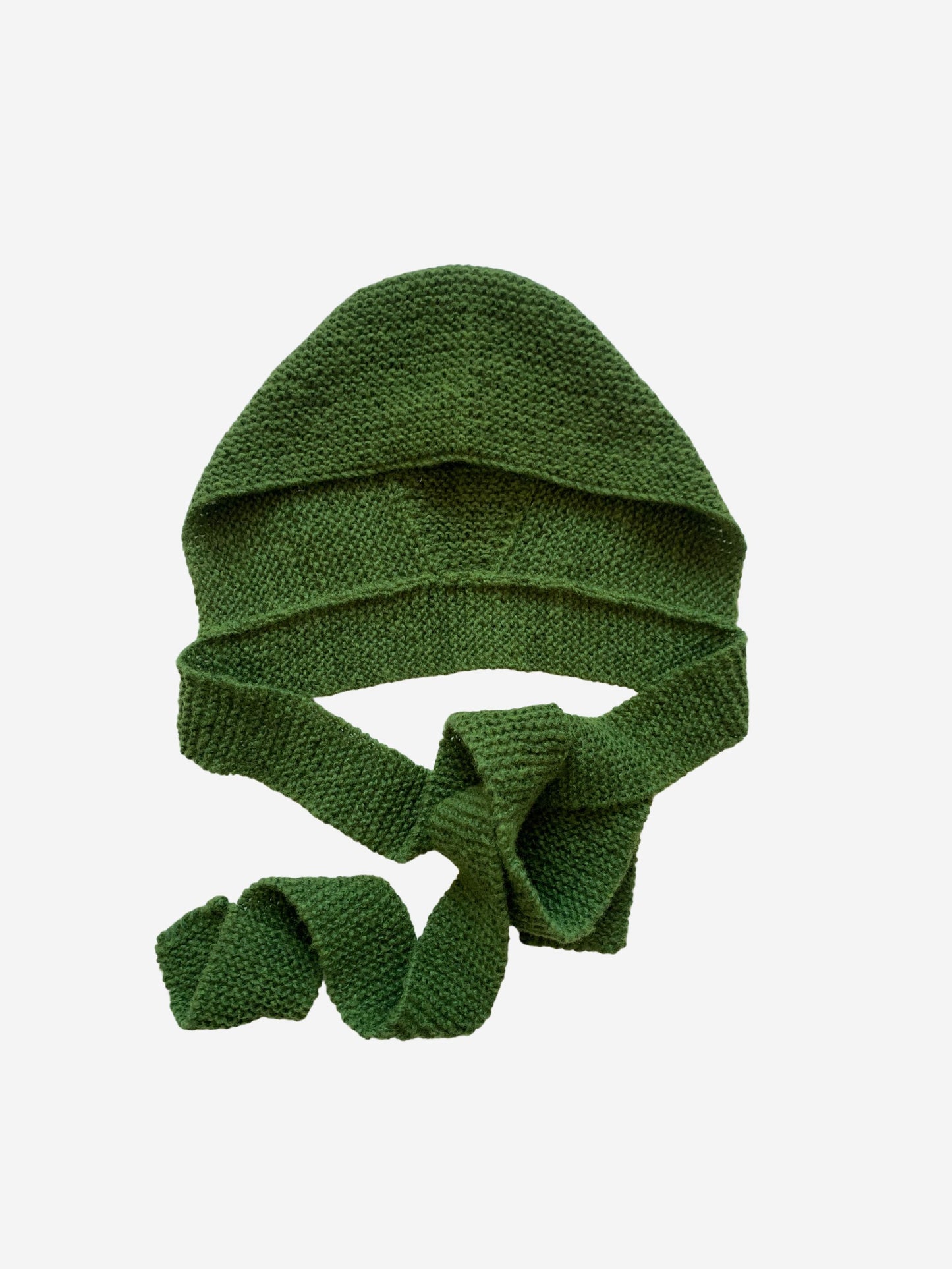 AUDREY silk mohair bonnet green