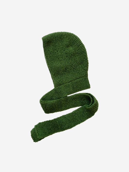 AUDREY silk mohair bonnet green