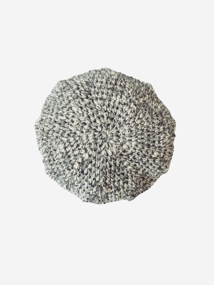 PABLO wool knit beret serene grey melange