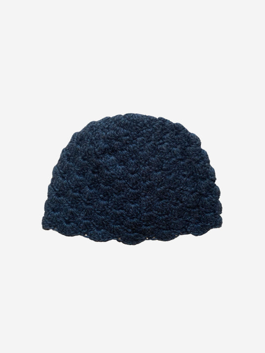 FRIDA black soft alpaca beanie